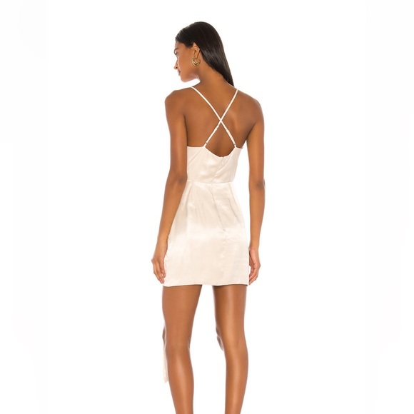 Lovers and Friends Kamala Mini Dress in Champagne - Picture 3 of 8